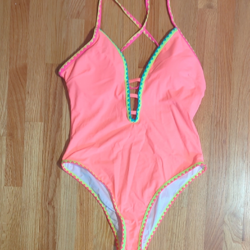 Vibrant Pink One-Piece Swimsuit